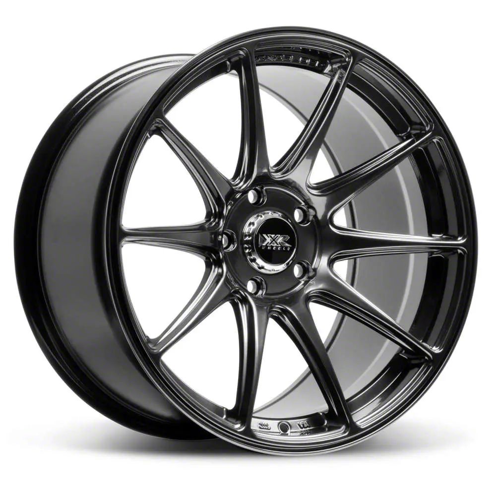 XXR Camaro 527R Chromium Black Wheel; Rear Only; 18x10; 35mm Offset ...