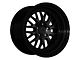 XXR 570 Flat Black with Gloss Black Lip Wheel; 18x8.5 (10-15 Camaro LS, LT)