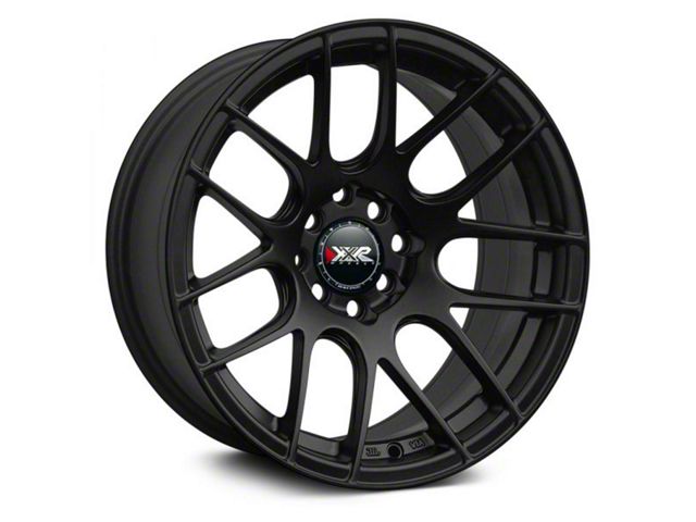 XXR 530 Flat Black Wheel; 17x8.25 (10-14 Mustang GT w/o Performance Pack, V6)