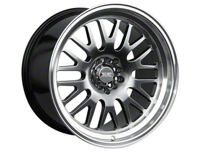 XXR 531 Chromium Black with Machined Lip Wheel; 18x8.5; 35mm Offset (10-14 Mustang GT w/o Performance Pack, V6)