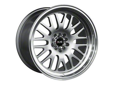 XXR 531 Hyper Silver with Machined Lip Wheel; 18x8.5; 35mm Offset (10-14 Mustang GT w/o Performance Pack, V6)