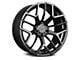 XXR 566 Chromium Black Wheel; 18x8.5 (10-14 Mustang GT w/o Performance Pack, V6)