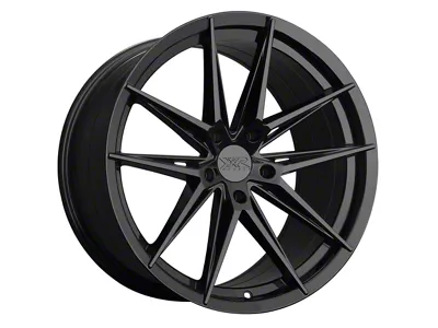 XXR 577 Black Wheel; 18x9.5; 35mm Offset (10-14 Mustang GT w/o Performance Pack, V6)