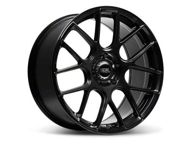 XXR 580 Black Wheel; 18x8.5; 35mm Offset (15-23 Mustang EcoBoost w/o Performance Pack, V6)