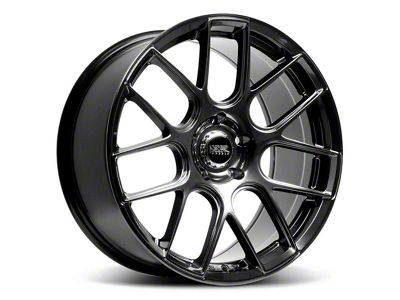 XXR 580 Chromium Black Wheel; 18x8.5 (15-23 Mustang EcoBoost w/o Performance Pack, V6)