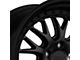 XXR 570 Flat Black with Gloss Black Lip Wheel; 18x8.5 (2024 Mustang EcoBoost w/o Performance Pack)