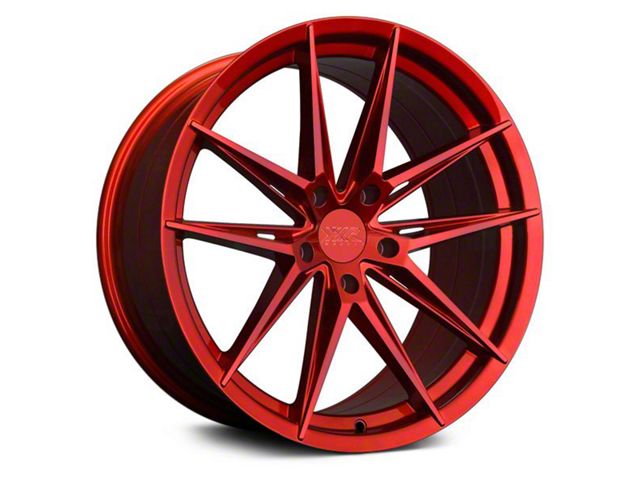 XXR 577 Candy Red Wheel; 18x8.5 (2024 Mustang EcoBoost w/o Performance Pack)