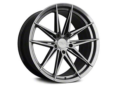 XXR 577 Chromium Black Wheel; 18x8.5 (2024 Mustang EcoBoost w/o Performance Pack)
