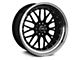 XXR 521 Black with Machined Lip Wheel; 20x8.5 (16-24 Camaro)