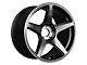 XXR 575 Phantom Black Wheel; 18x8.5; 35mm Offset (16-24 Camaro LS, LT, LT1)