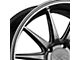 XXR 527D Chromium Black Wheel; 18x9 (21-24 Mustang Mach-E, Excluding GT)