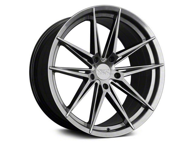XXR 577 Chromium Black Wheel; 18x8.5 (21-24 Mustang Mach-E, Excluding GT)