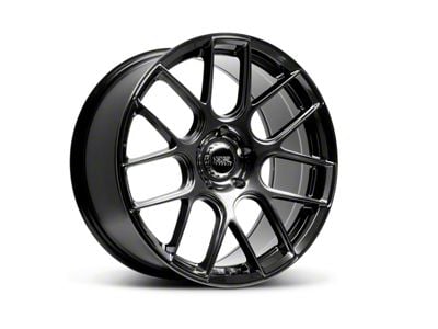 XXR 580 Chromium Black Wheel; 18x8.5; 35mm Offset (21-25 Mustang Mach-E, Excluding GT)