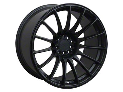 XXR 550 Flat Black Wheel; 18x8.75 (2024 Mustang EcoBoost w/o Performance Pack)