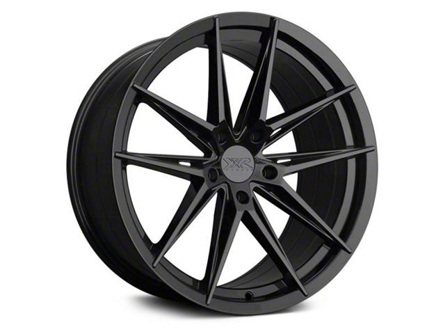 XXR 577 Black Wheel; 18x8.5 (15-23 Mustang EcoBoost w/o Performance Pack, V6)