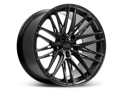 XXR 582 Chromium Black Wheel; 18x8.5 (2024 Mustang EcoBoost w/o Performance Pack)