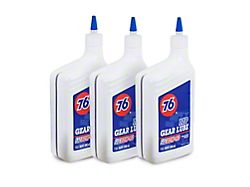 Yukon Gear Differential Oil; 3-Quart Conventional 80W90 (10-18 Camaro)