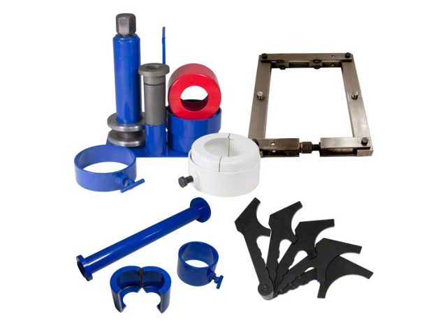 Yukon Gear Differential Pinion Setting Tool; Yukon Installer Tool Package, Includes Carrier Bearing Puller, Axle Bearing Puller, Housing Spreader and Multi-Shim Driver (10-18 Camaro)