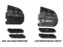 ZAutomotive Aux Buttons; Style A (03/15-17.5 Challenger)