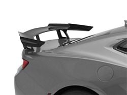 ZL1 1LE Style Rear Wing Spoiler; Glossy Black (16-24 Camaro w/o Rear Spoiler Camera)