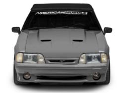 Cervini's Stormin Norman Hood; Unpainted (87-93 Mustang)