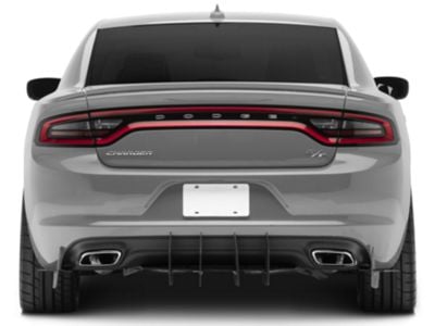 Charger Centa VR2 Rear Diffuser; Textured Black (11-23 Charger) - Free ...