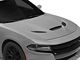 Hellcat Style Hood with Air Vent Scoop; Unpainted (15-23 Charger)