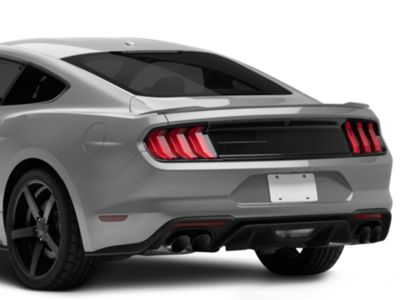 Cobra-Tek Mustang Decklid Panel; Gloss Black Carbon Fiber CBK-MTG ...