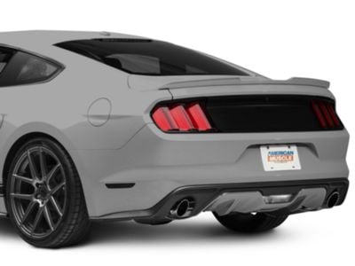 MMD Mustang Decklid Panel; Matte Black 393876-99 (15-23 Mustang) - Free ...