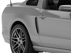 MP Concepts Side Scoops with Inserts; Unpainted (10-14 Mustang)