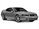 Deep Dish FR500 Style Anthracite with Machined Lip Wheel; Rear Only; 18x10 (99-04 Mustang)