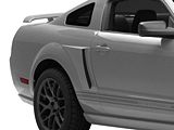 SpeedForm Side Scoops; Pre-Painted (05-09 Mustang)