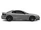 Saleen Style Gloss Black Wheel; Rear Only; 17x10.5 (99-04 Mustang)