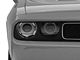 Raxiom Dual LED Halo Projector Headlights; Black Housing; Clear Lens (08-14 Challenger w/ Factory Halogen Headlights)