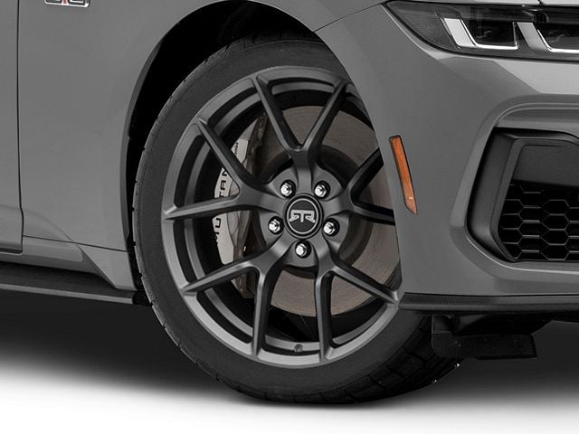 RTR Tech 5 Satin Charcoal Wheel; 19x9.5 (2024 Mustang)