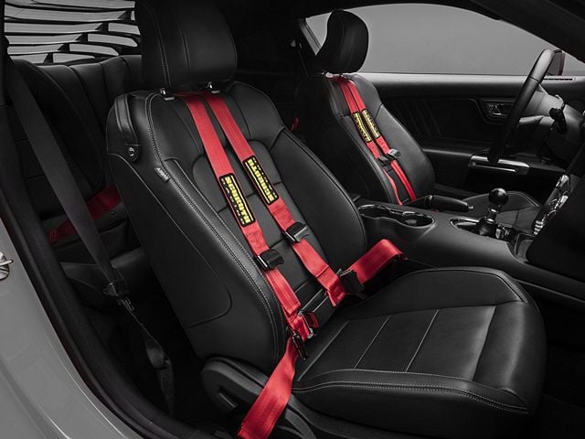 Schroth QuickFit Harness; Red (05-17 Mustang)