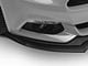 SpeedForm Chin Spoiler Lip; Matte Black (15-17 Mustang GT w/o Performance Pack, EcoBoost w/o Performance Pack, V6)