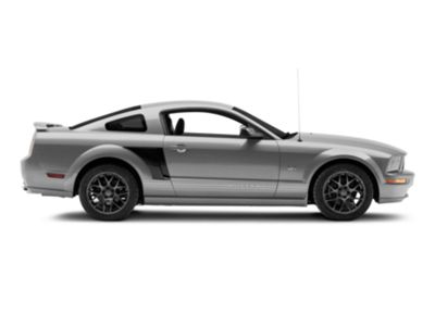 Speedform Mustang Side Scoops Gloss Black Mustang