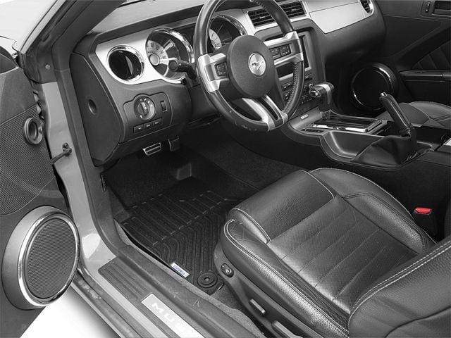 TruShield Precision Molded Floor Liners; Front and Rear (11-14 Mustang)