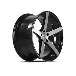 Gloss Black Machined Rovos Durban Wheels 2015-2020