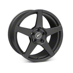 Matte Black Forgestar CF5 Wheels 2010-2014