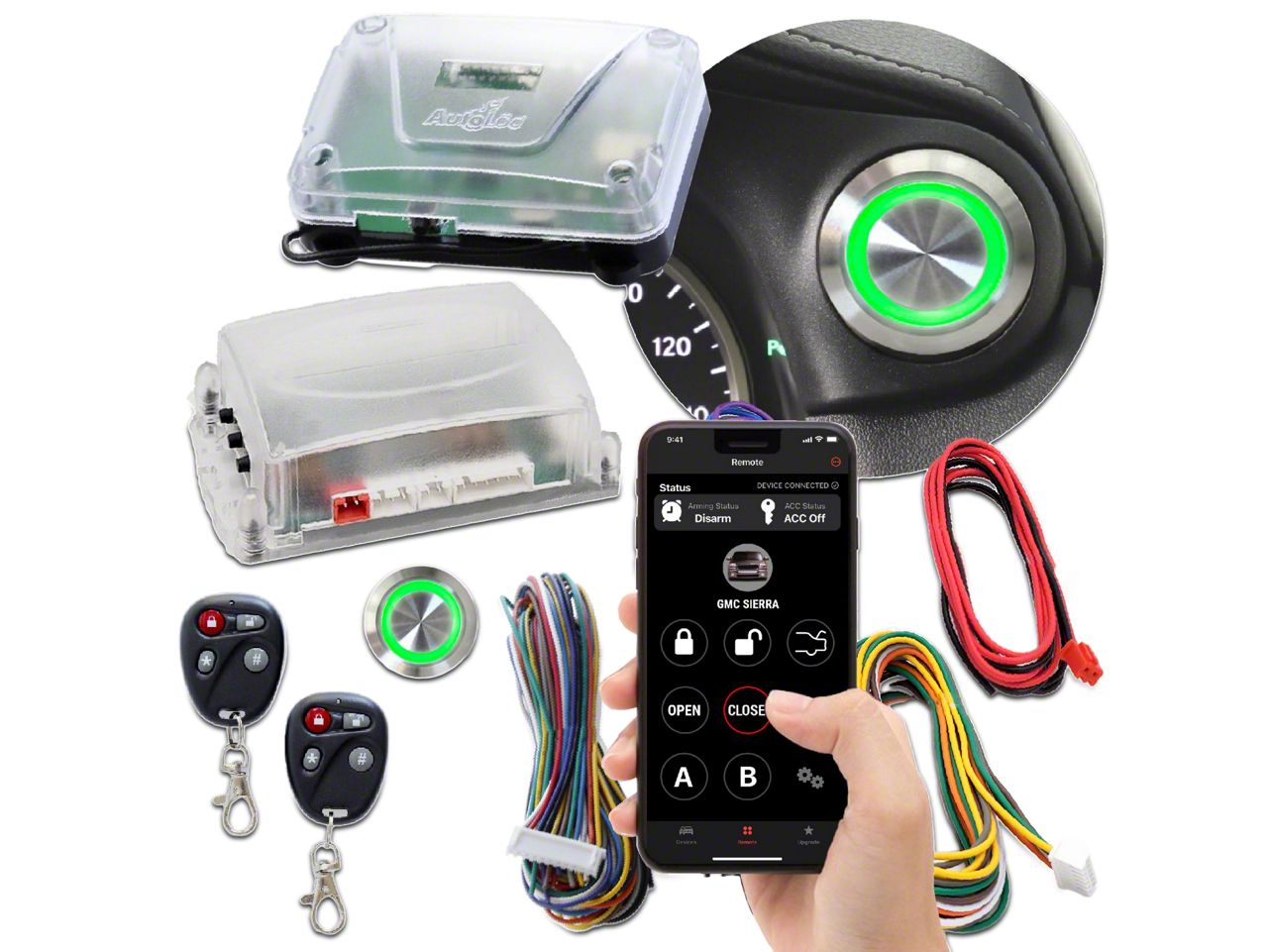 Corvette Remote Start, Keyless Entry, & Alarm 2014-2019